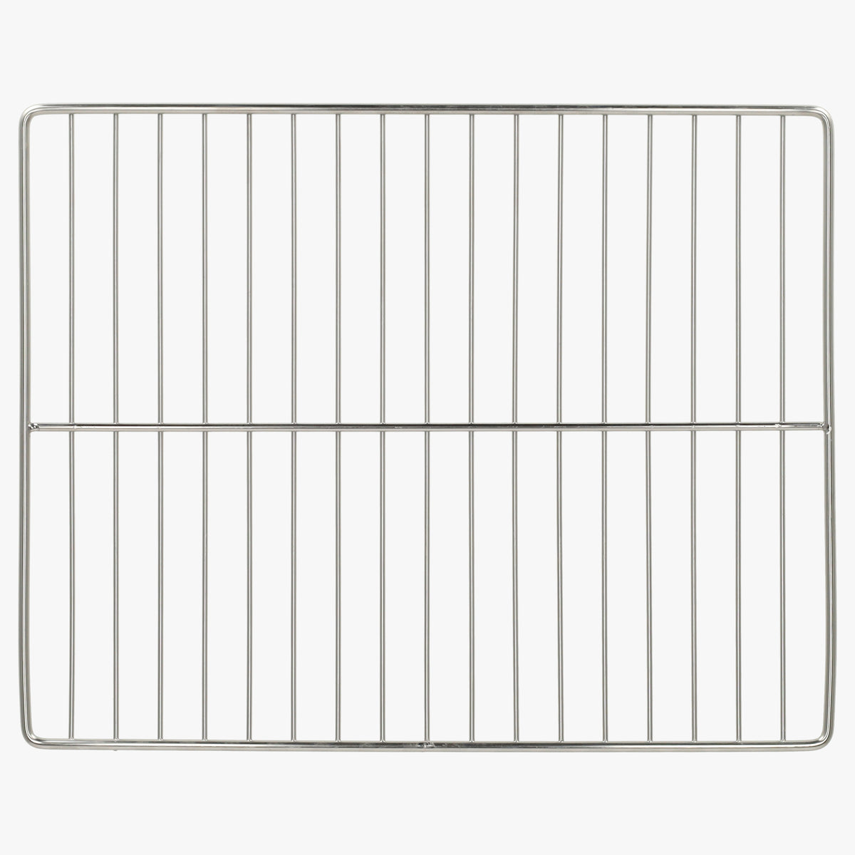 Grille chromée pour le four airfryer combiné, vue du dessus