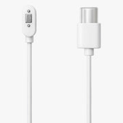 Câble de charge magnétique blanc avec fiche USB pour le tracker d'activité