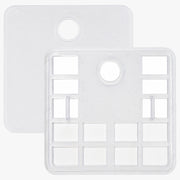 Filtre blanc et support de filtre transparent pour l'aspirateur robot